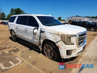 Czwarte zdjęcie samochodu z boku: 2023 GMC YUKON XL K1500 SLT VIN:1GKS2GKD2PR157485 - miniatura