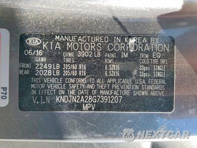 Zdjęcie 12 z 12 samochodu: 2016 KIA SOUL BASE VIN:KNDJN2A28G7391207 - miniatura