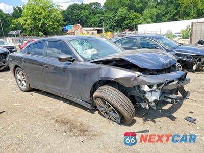Czwarte zdjęcie samochodu z boku: 2021 DODGE CHARGER SXT AWD VIN:2C3CDXJG6MH549133 - miniatura