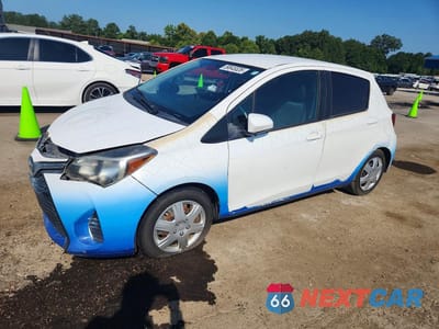 2015 TOYOTA YARIS 5-DOOR L VNKKTUD33FA023827 - główne zdjęcie licytacji z USA - miniatura