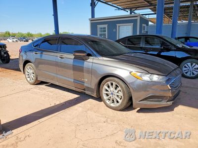 Czwarte zdjęcie samochodu z boku: 2017 FORD FUSION SE HYBRID VIN:3FA6P0LUXHR280080 - miniatura
