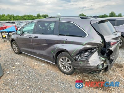 Drugie zdjęcie samochodu z przodu: 2023 TOYOTA SIENNA LE VIN:5TDKRKEC0PS138240 - miniatura
