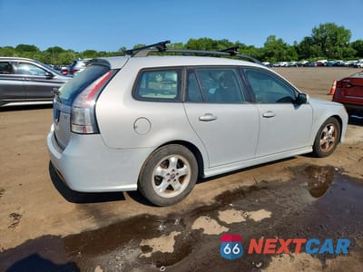 Trzecie zdjęcie samochodu z tyłu: 2008 SAAB 9-3 2.0T VIN:YS3FB59Y081122690 - miniatura