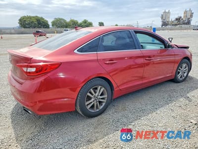 Trzecie zdjęcie samochodu z tyłu: 2017 HYUNDAI SONATA SE VIN:5NPE24AF5HH469044 - miniatura