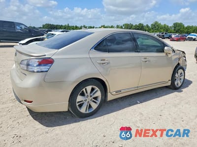 Trzecie zdjęcie samochodu z tyłu: 2011 LEXUS HS 250H VIN:JTHBB1BA5B2046718 - miniatura