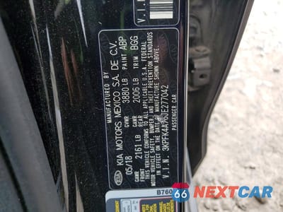 Zdjęcie 12 z 12 samochodu: 2018 KIA FORTE LX VIN:3KPFK4A76JE277042 - miniatura