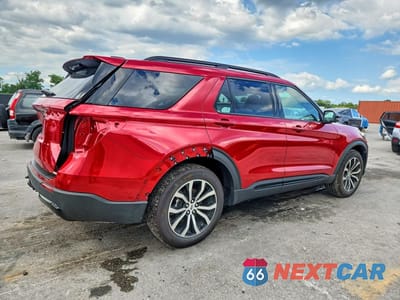 Trzecie zdjęcie samochodu z tyłu: 2026 FORD EXPLORER ST-LINE VIN:1FMUK7KH7TGB14155 - miniatura