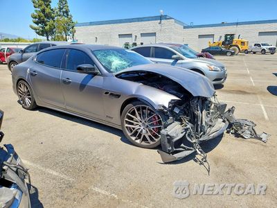 Czwarte zdjęcie samochodu z boku: 2017 MASERATI QUATTROPORTE GTS VIN:ZAM56PPS6H1223682 - miniatura