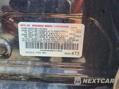 Zdjęcie 13 z 13 samochodu: 2011 MITSUBISHI OUTLANDER SPORT SE VIN:JA4AR4AU8BZ019925 - miniatura