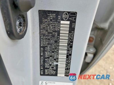 Zdjęcie 12 z 12 samochodu: 2008 TOYOTA COROLLA CE VIN:2T1BR32EX8C904044 - miniatura
