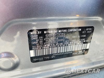 Zdjęcie 13 z 13 samochodu: 2026 MITSUBISHI OUTLANDER SPORT S/SE VIN:JA4ARUAU0TU002504 - miniatura
