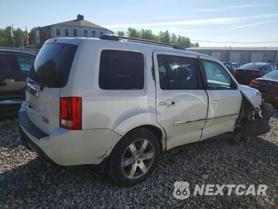 Trzecie zdjęcie samochodu z tyłu: 2012 HONDA PILOT TOURING VIN:5FNYF4H97CB010302 - miniatura