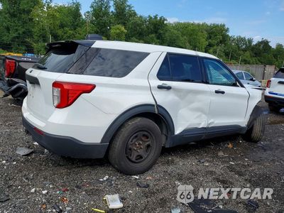Trzecie zdjęcie samochodu z tyłu: 2020 FORD EXPLORER POLICE INTERCEPTOR VIN:1FM5K8AB1LGA72105 - miniatura