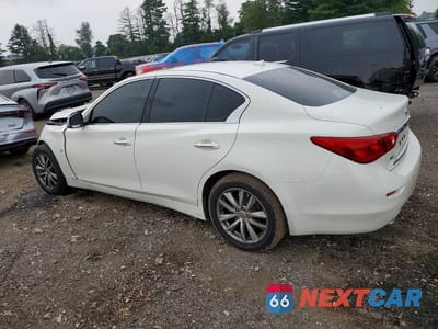 Drugie zdjęcie samochodu z przodu: 2015 INFINITI Q50 PREMIUM VIN:JN1BV7ARXFM400670 - miniatura