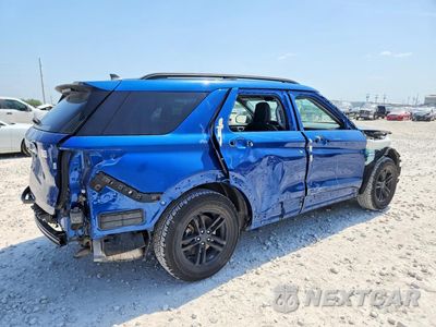 Trzecie zdjęcie samochodu z tyłu: 2023 FORD EXPLORER XLT VIN:1FMSK7DH6PGB20149 - miniatura