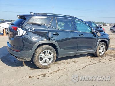 Trzecie zdjęcie samochodu z tyłu: 2019 GMC TERRAIN SLE VIN:3GKALTEV7KL130238 - miniatura