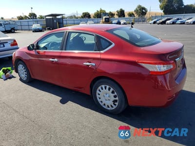 Drugie zdjęcie samochodu z przodu: 2014 NISSAN SENTRA S VIN:3N1AB7AP0EL625630 - miniatura