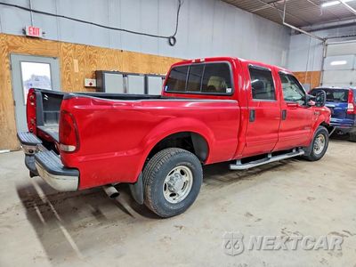 Trzecie zdjęcie samochodu z tyłu: 2001 FORD F250 SUPER DUTY VIN:1FTNW20F71EB14439 - miniatura