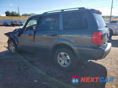 Drugie zdjęcie samochodu z przodu: 2005 HONDA PILOT EXL VIN:2HKYF18685H560309 - miniatura