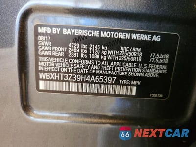 Zdjęcie 12 z 12 samochodu: 2017 BMW X1 XDRIVE28I VIN:WBXHT3Z39H4A65397 - miniatura