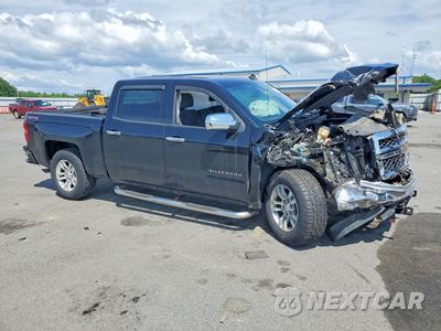 Czwarte zdjęcie samochodu z boku: 2014 CHEVROLET SILVERADO K1500 LT VIN:3GCUKREC0EG117759 - miniatura