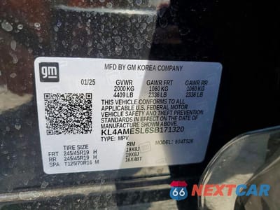 Zdjęcie 12 z 12 samochodu: 2025 BUICK ENCORE GX SPORT TOURING VIN:KL4AMESL6SB171320 - miniatura