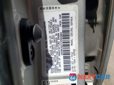Zdjęcie 12 z 12 samochodu: 2007 TOYOTA COROLLA S VIN:1NXBR32E37Z934984 - miniatura