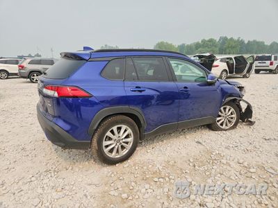 Trzecie zdjęcie samochodu z tyłu: 2022 TOYOTA COROLLA CROSS LE VIN:7MUCAABG0NV033570 - miniatura