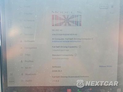 Zdjęcie 9 z 13 samochodu: 2021 TESLA MODEL S VIN:5YJSA1E65MF451649 - miniatura