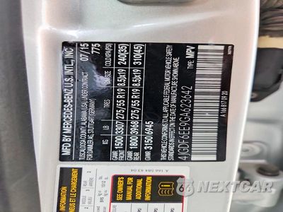 Zdjęcie 12 z 12 samochodu: 2016 MERCEDES-BENZ GL 450 4MATIC VIN:4JGDF6EE9GA623642 - miniatura