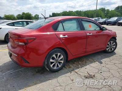Trzecie zdjęcie samochodu z tyłu: 2021 KIA RIO BASE VIN:3KPA24AD9ME376569 - miniatura