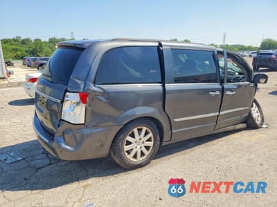Trzecie zdjęcie samochodu z tyłu: 2016 CHRYSLER TOWN & COUNTRY TOURING VIN:2C4RC1BGXGR255592 - miniatura