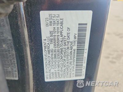 Zdjęcie 14 z 14 samochodu: 2023 HONDA ODYSSEY ELITE VIN:5FNRL6H96PB069646 - miniatura