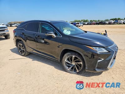 Czwarte zdjęcie samochodu z boku: 2017 LEXUS RX 450H BASE VIN:2T2BGMCA5HC016319 - miniatura