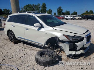 Czwarte zdjęcie samochodu z boku: 2019 INFINITI QX60 LUXE VIN:5N1DL0MN9KC504297 - miniatura