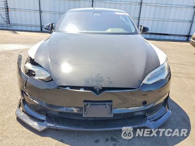 Piąte zdjęcie samochodu w środku: 2021 TESLA MODEL S VIN:5YJSA1E63MF441766 - miniatura