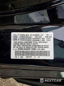 Zdjęcie 13 z 13 samochodu: 2014 HONDA ODYSSEY EX VIN:5FNRL5H46EB113883 - miniatura