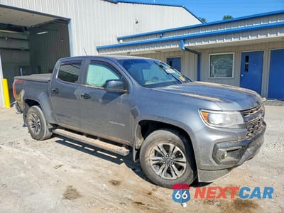 Czwarte zdjęcie samochodu z boku: 2021 CHEVROLET COLORADO Z71 VIN:1GCGTDEN9M1120722 - miniatura