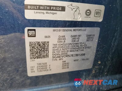 Zdjęcie 13 z 13 samochodu: 2025 BUICK ENCLAVE AVENIR VIN:5GAEVCRS7SJ307208 - miniatura