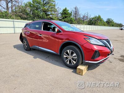 Czwarte zdjęcie samochodu z boku: 2020 NISSAN MURANO SV VIN:5N1AZ2BSXLN130763 - miniatura