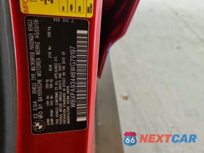Zdjęcie 12 z 12 samochodu: 2006 BMW X3 3.0I VIN:WBXPA93446WG79197 - miniatura