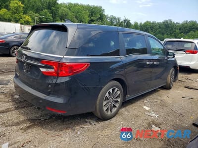 Trzecie zdjęcie samochodu z tyłu: 2024 HONDA ODYSSEY EXL VIN:5FNRL6H66RB040995 - miniatura
