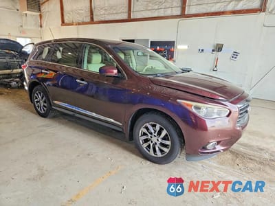 Czwarte zdjęcie samochodu z boku: 2013 INFINITI JX35 BASE VIN:5N1AL0MM0DC303790 - miniatura
