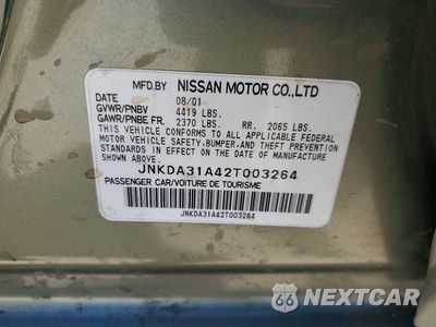 Zdjęcie 12 z 12 samochodu: 2002 INFINITI I35 BASE VIN:JNKDA31A42T003264 - miniatura