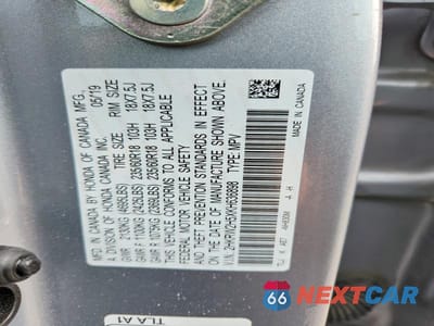 Zdjęcie 14 z 14 samochodu: 2019 HONDA CR-V EX VIN:2HKRW2H5XKH636898 - miniatura