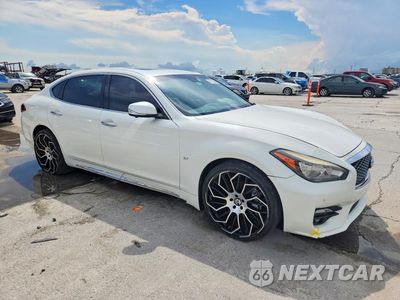 Czwarte zdjęcie samochodu z boku: 2019 INFINITI Q70L 3.7 LUXE VIN:JN1BY1PP3KM685149 - miniatura