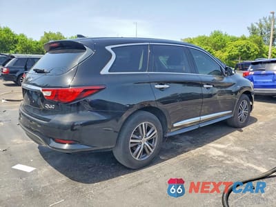 Trzecie zdjęcie samochodu z tyłu: 2018 INFINITI QX60 BASE VIN:5N1DL0MN8JC507139 - miniatura