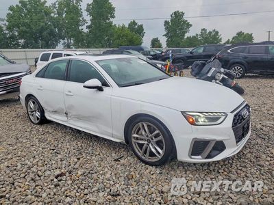 Czwarte zdjęcie samochodu z boku: 2024 AUDI A4 PREMIUM PLUS 45 VIN:WAUEAAF43RN003796 - miniatura