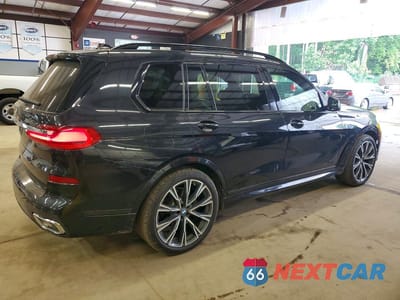 Trzecie zdjęcie samochodu z tyłu: 2019 BMW X7 XDRIVE40I VIN:5UXCW2C54KL086153 - miniatura