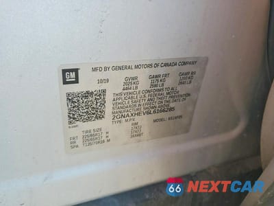 Zdjęcie 13 z 13 samochodu: 2020 CHEVROLET EQUINOX LS VIN:2GNAXHEV6L6166285 - miniatura